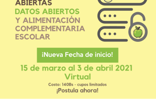 Curso introductorio a las contrataciones abiertas, datos abiertos y Alimentación Complementaria Escolar 2021